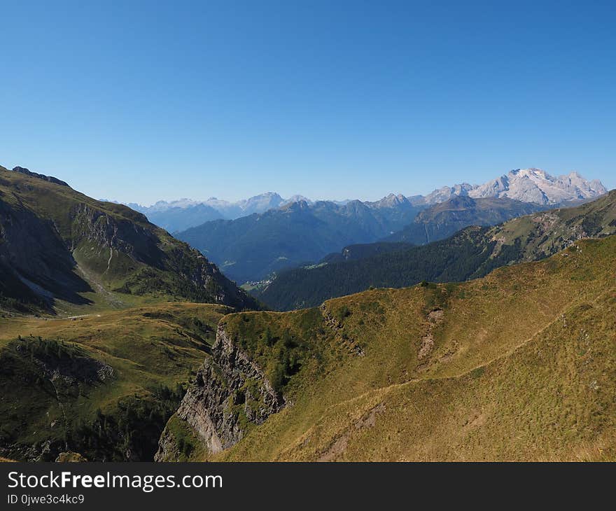 Mountainous Landforms, Highland, Mountain, Mountain Range