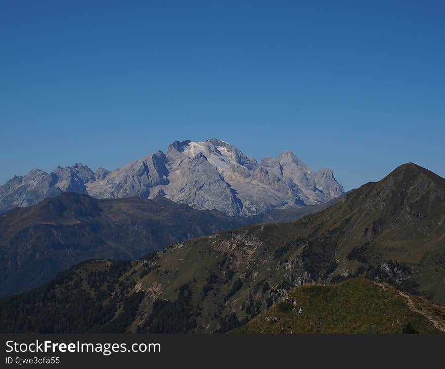 Mountainous Landforms, Mountain, Mountain Range, Ridge