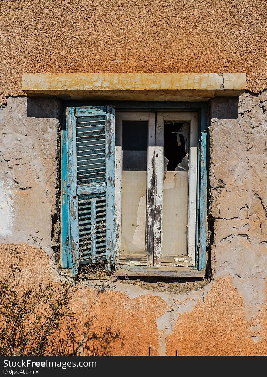 Wall, Window, House, Door