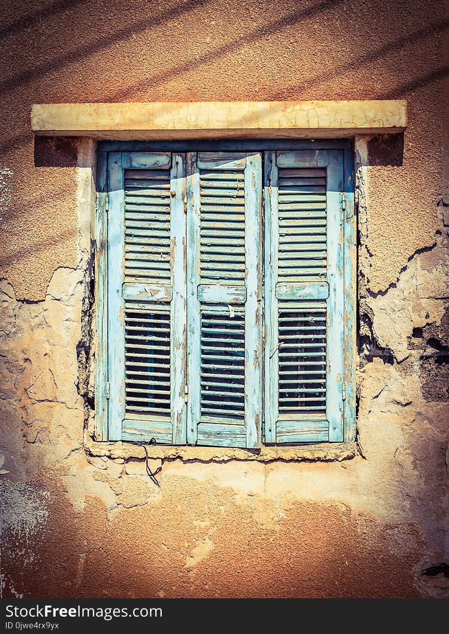 Window, Wall, House, Square