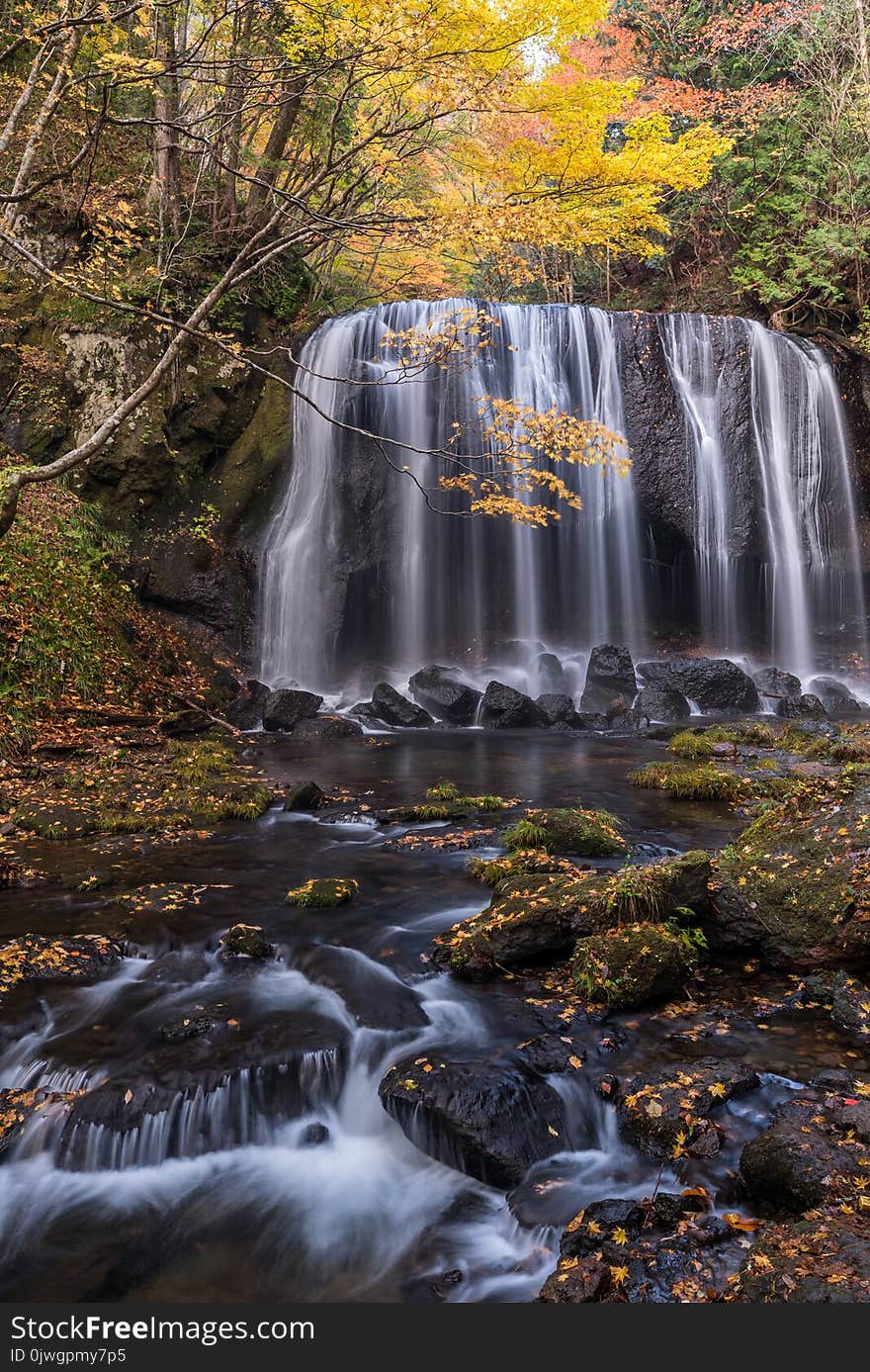 Tatsuzawafudo Waterfall Fukushima