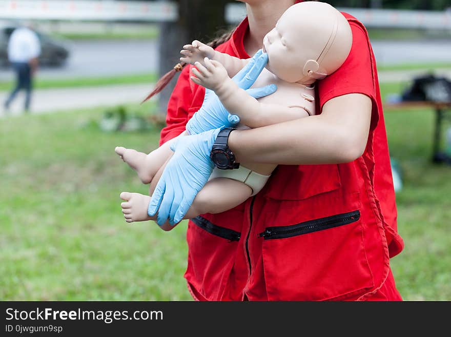 Baby or child first aid and CPR