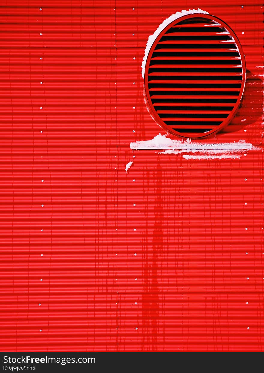 Snow Covered Vent