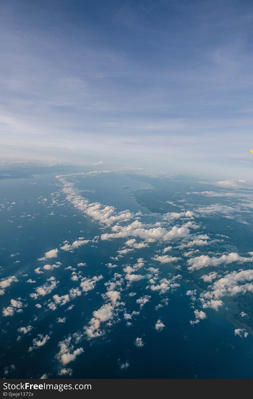 Aerial Photo of Ocean