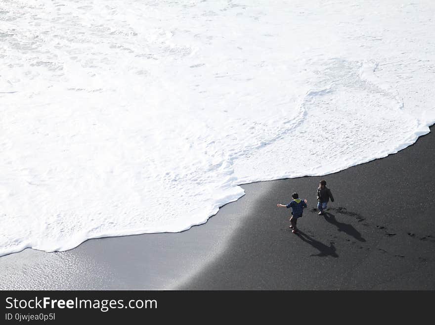 Two Person on the Beach