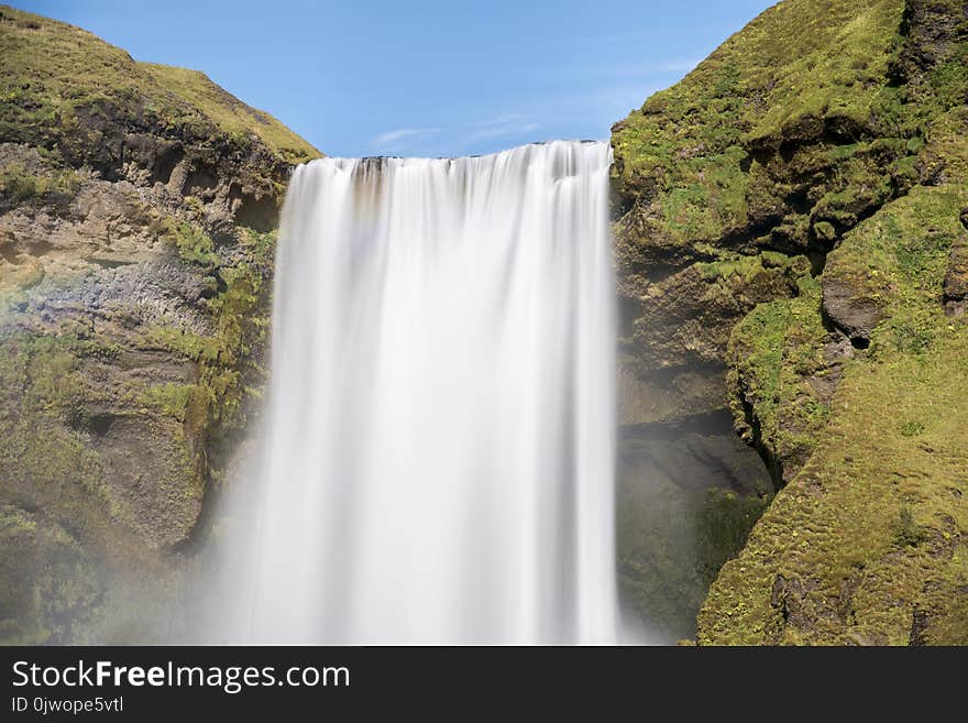 Scenes from Skogafoss and upriver. Scenes from Skogafoss and upriver