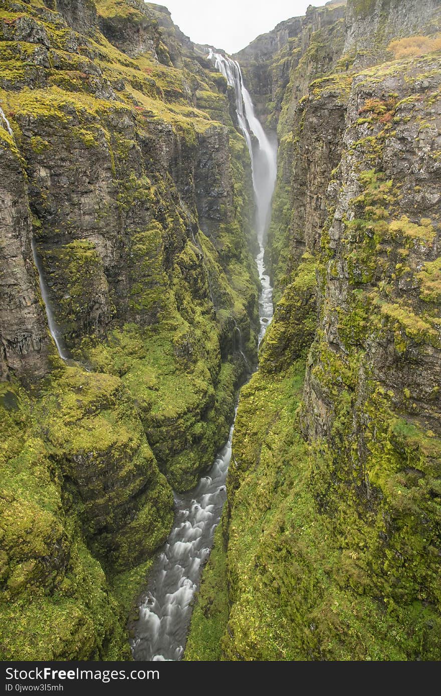 Glymur waterfall, Iceland