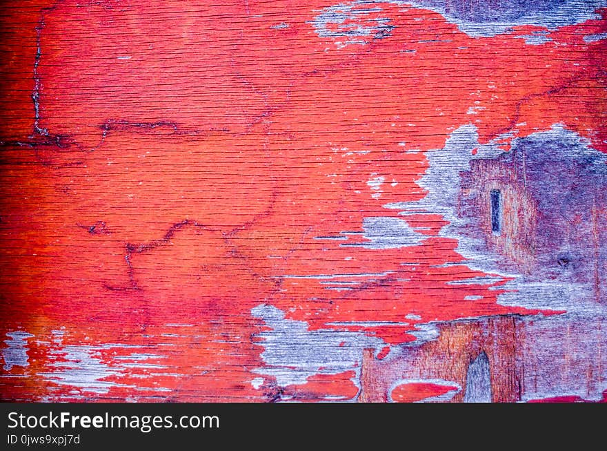 Red wooden floor texture