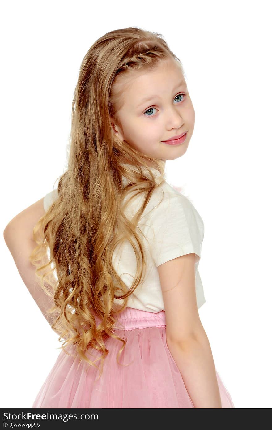 Beautiful Little Girl 5-6 Years.