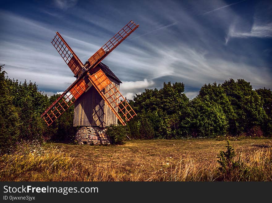 Koguva Windmill in Estonia