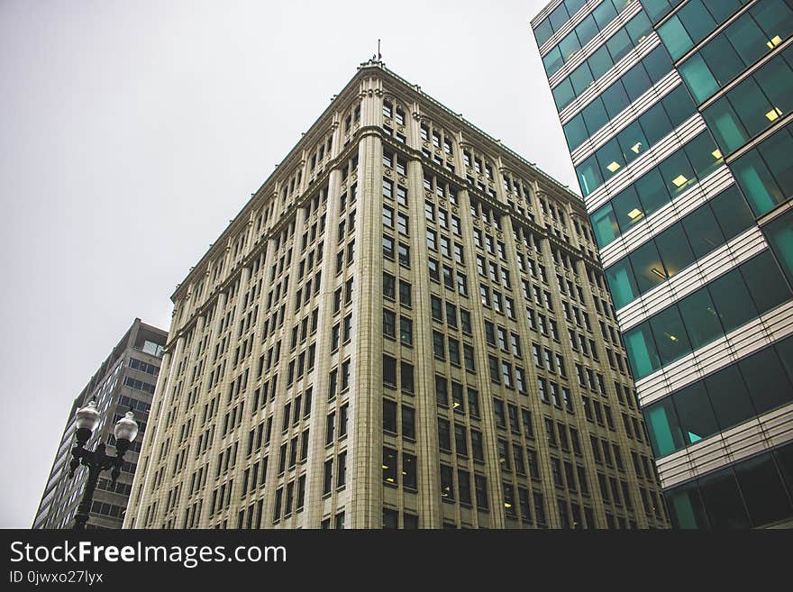 Low Angle Photography of Buildings