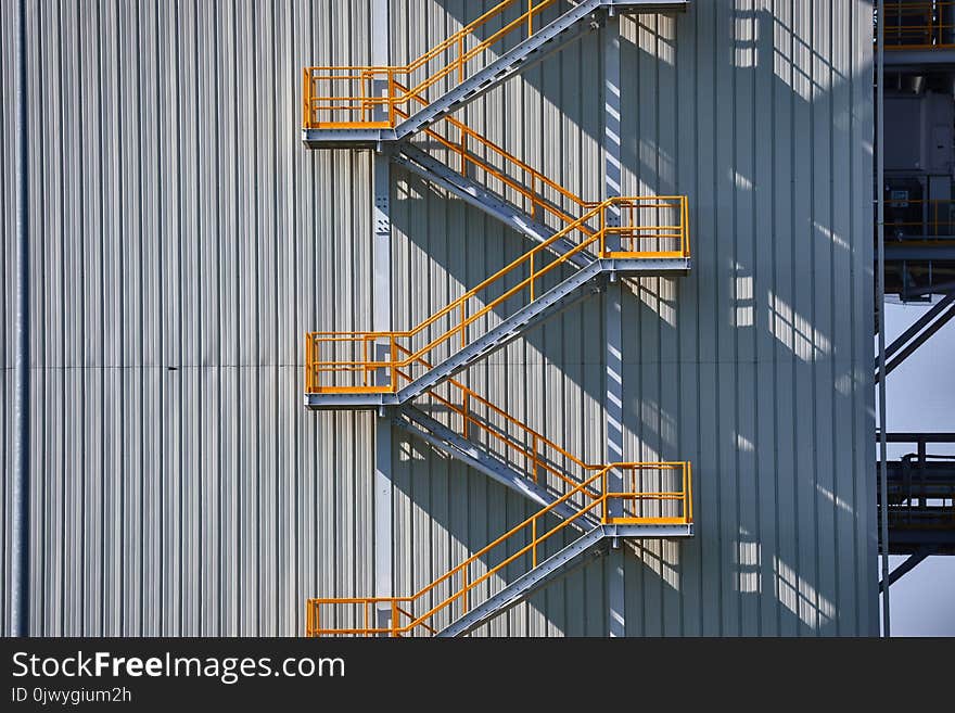 Industrial Exterior Staircase