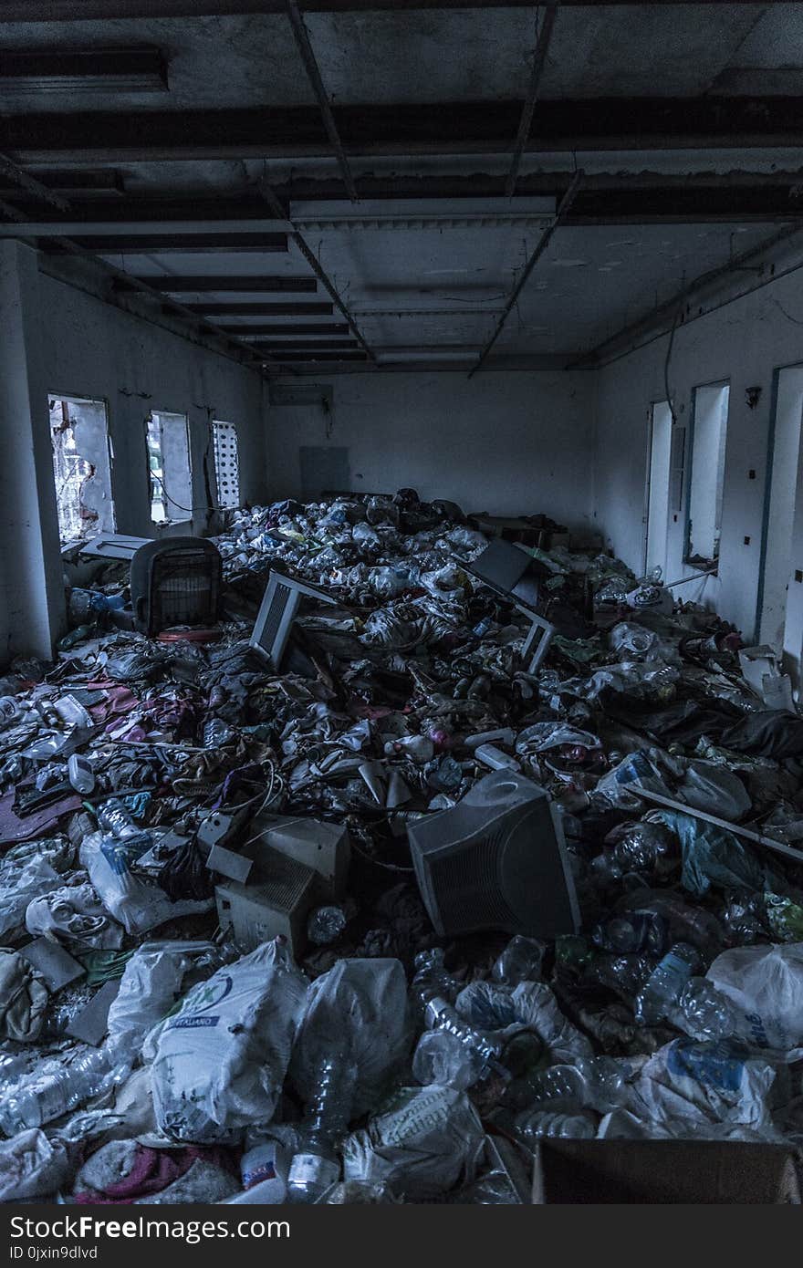 Garbage Inside a Room