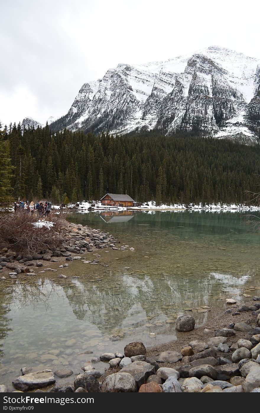 Reflection, Wilderness, Mountain, Water