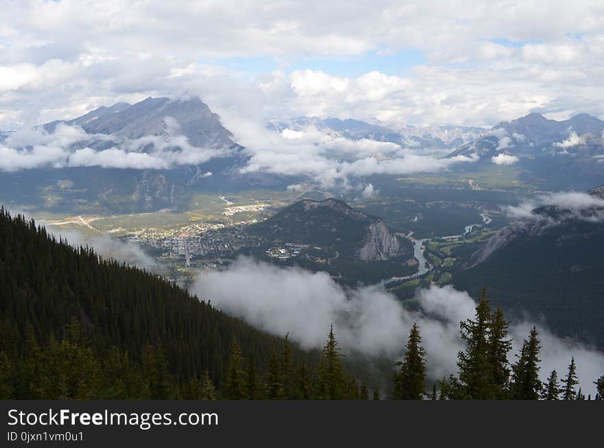 Mountainous Landforms, Mountain Range, Mountain, Sky