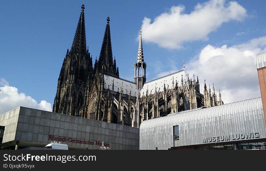 Building, Landmark, Spire, Medieval Architecture