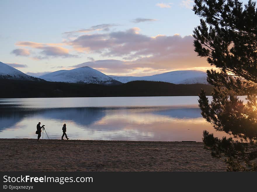 Nature, Sky, Loch, Lake