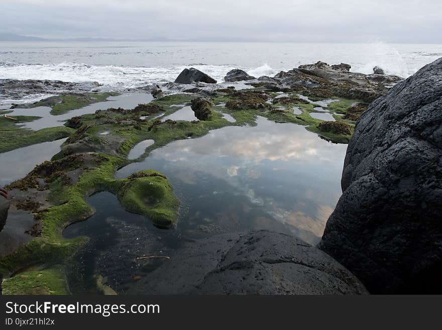 Coast, Rock, Shore, Promontory