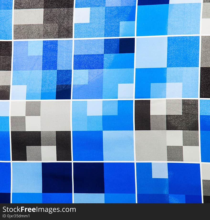 Blue, Pattern, Textile, Design