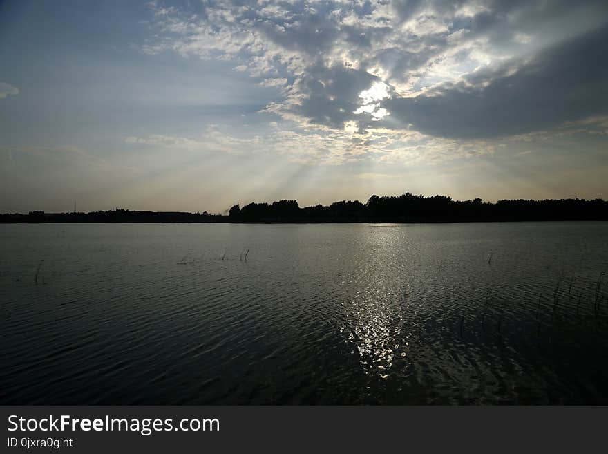 Sky, Water, Reflection, Horizon