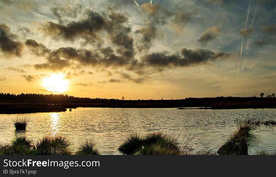 Sky, Water, Reflection, Cloud