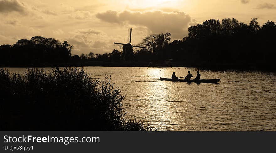 Water, Waterway, Sky, River