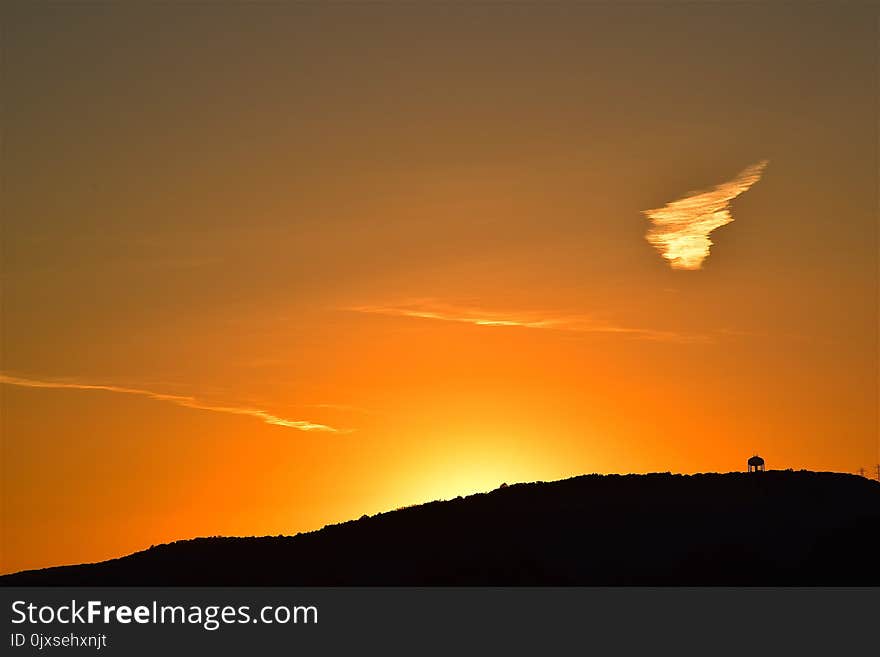 Sky, Afterglow, Sunrise, Atmosphere