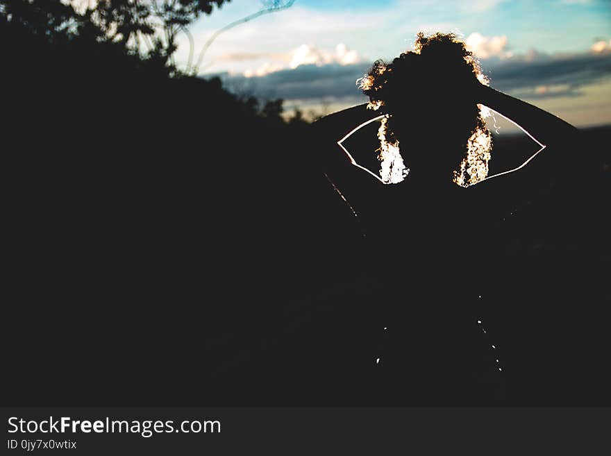 Silhouette of Person