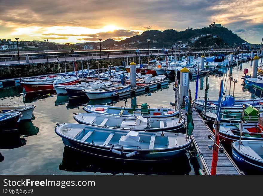 Marina, Harbor, Water Transportation, Water