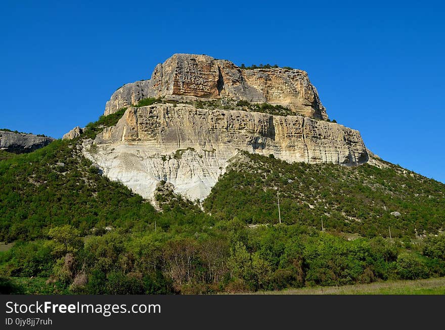 Mountainous Landforms, Mountain, Sky, Mount Scenery