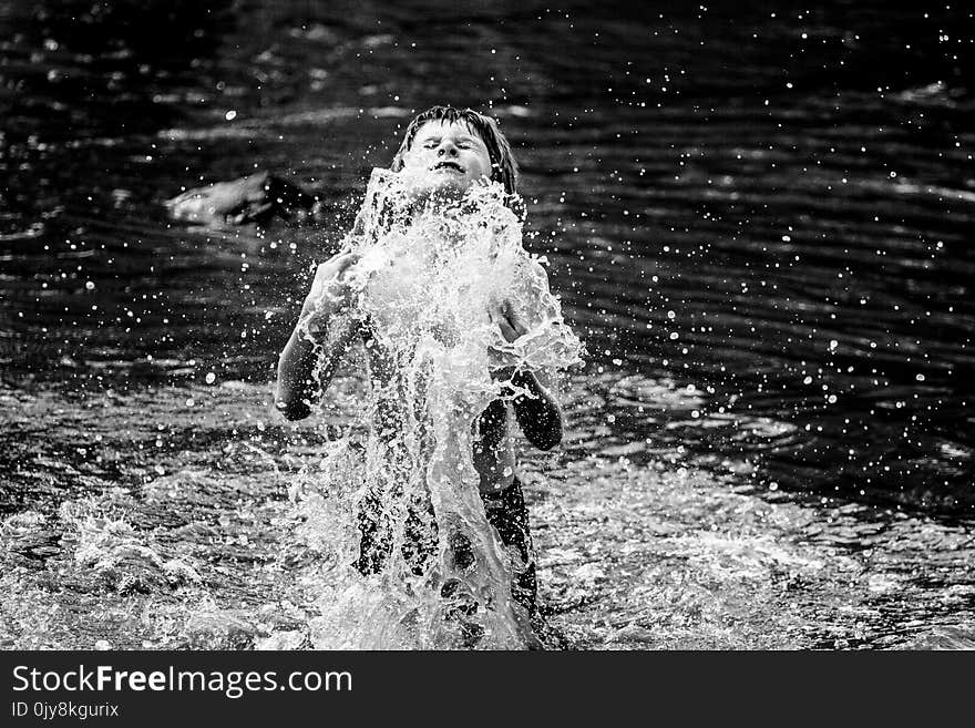 Water, Black And White, Monochrome Photography, Photography