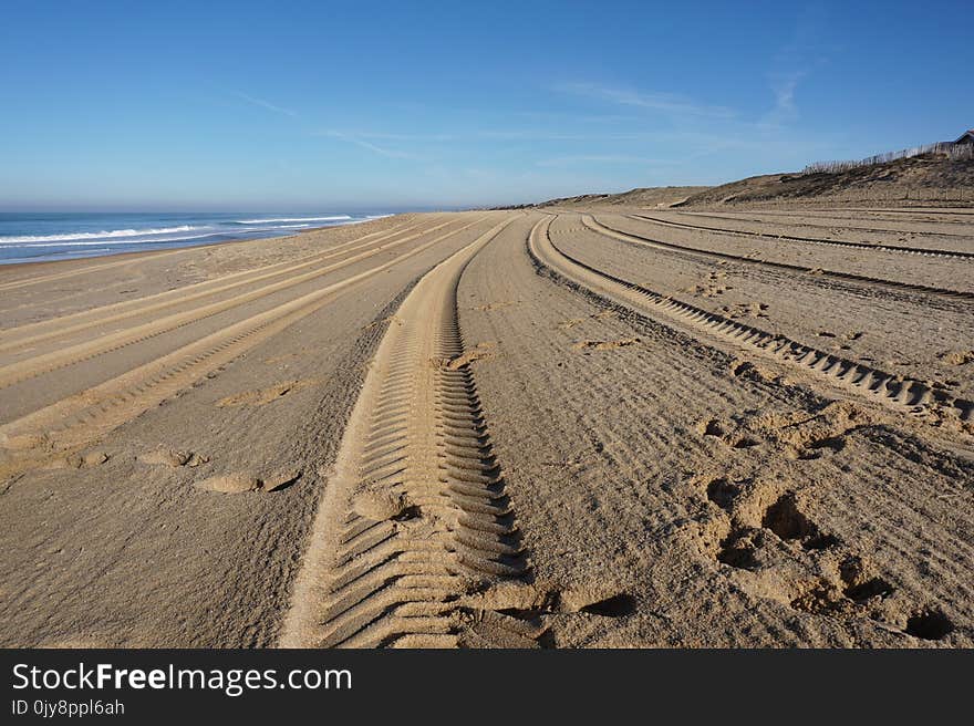 Sky, Sand, Sea, Horizon