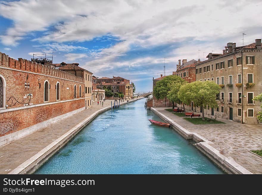 Waterway, Canal, Body Of Water, Water