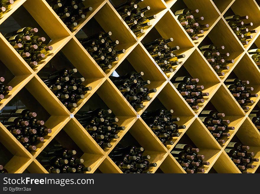 Symmetry, Pattern, Wine Cellar, Winery