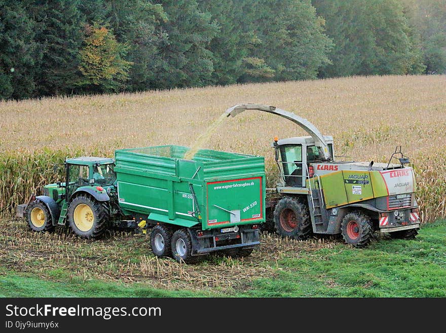 Agricultural Machinery, Grassland, Agriculture, Field