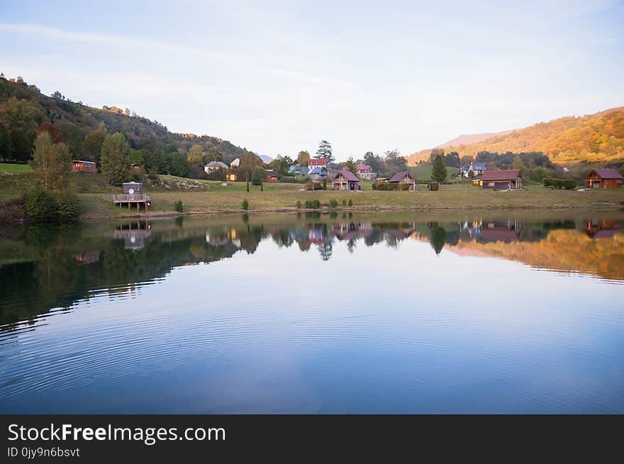 Reflection, Loch, Nature, Lake