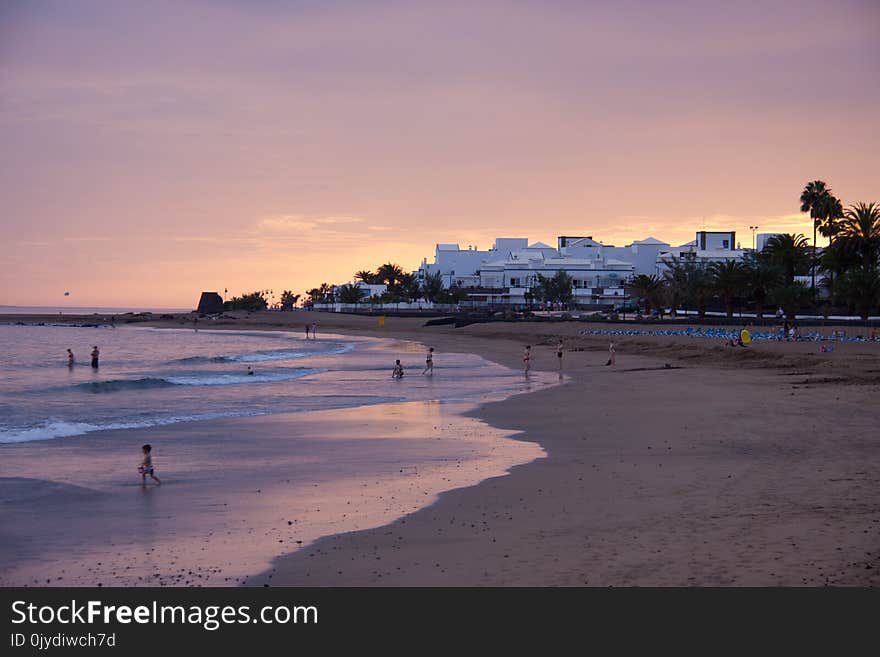 Sea, Beach, Sky, Shore