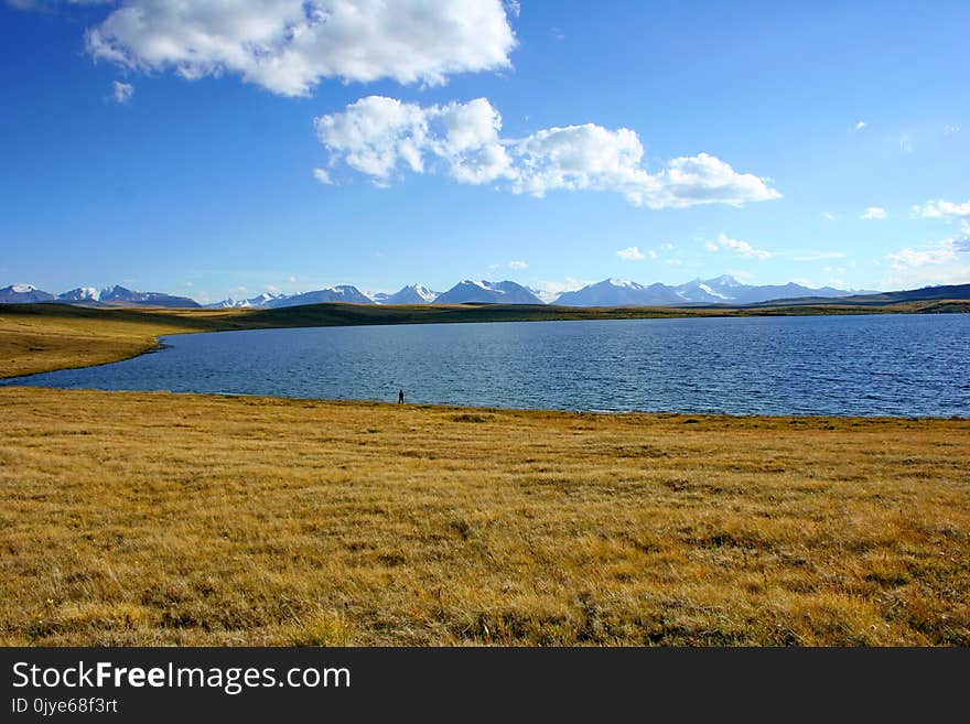 Grassland, Ecosystem, Sky, Loch