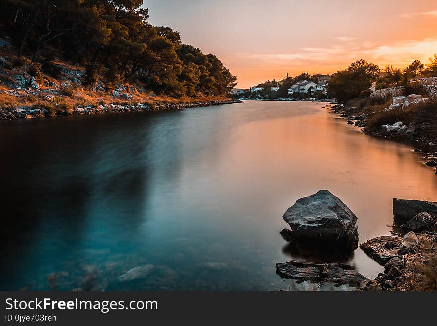 Reflection, Water, Nature, Body Of Water