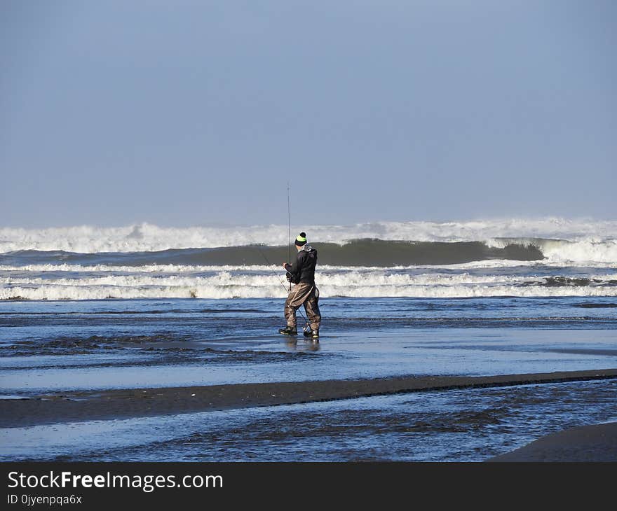 Sea, Water, Shore, Wave