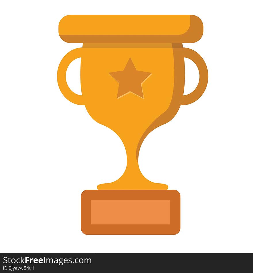 Trophy, Yellow, Award, Font