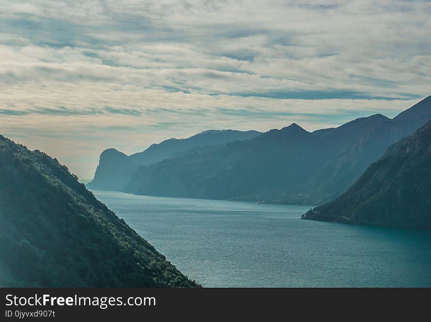 Mountains Near Cal Body of Water