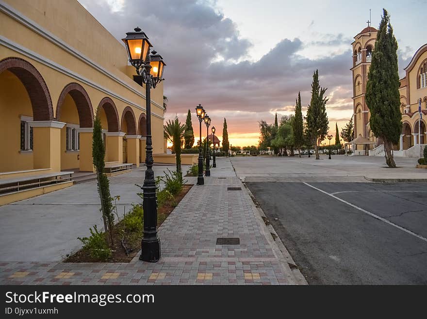 Town, Sky, Neighbourhood, Street