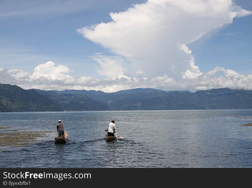 Cloud, Sky, Water, Lake