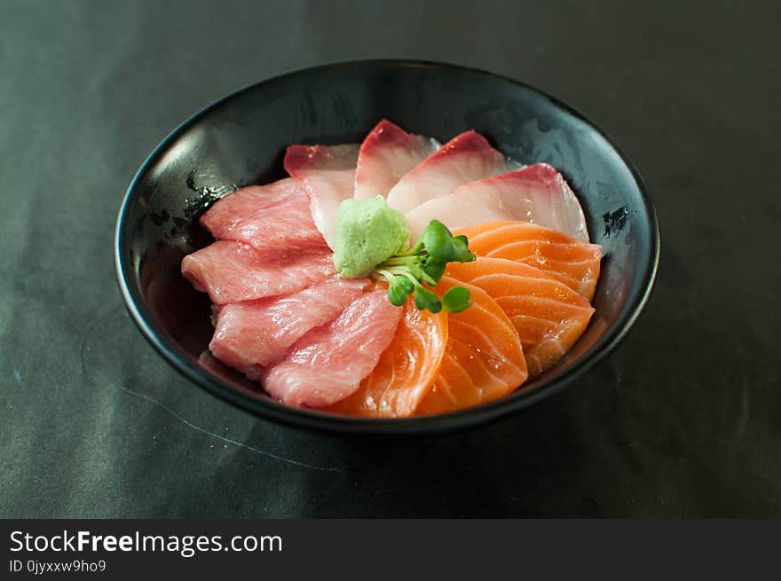 Cuisine, Dish, Sashimi, Smoked Salmon