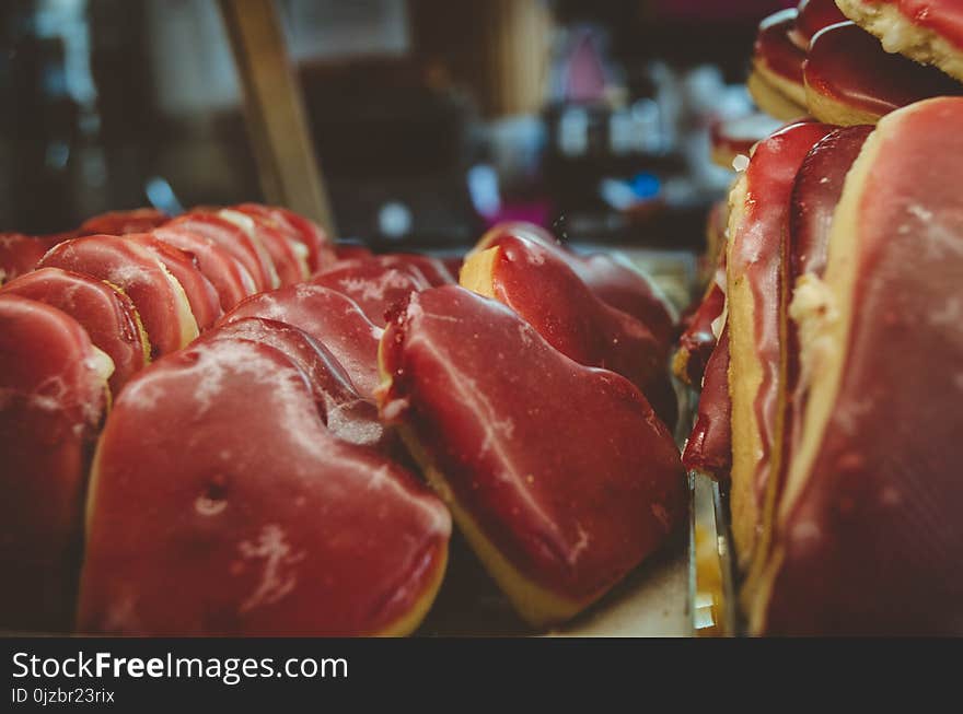 Bunch of Heart-shaped Cookiees