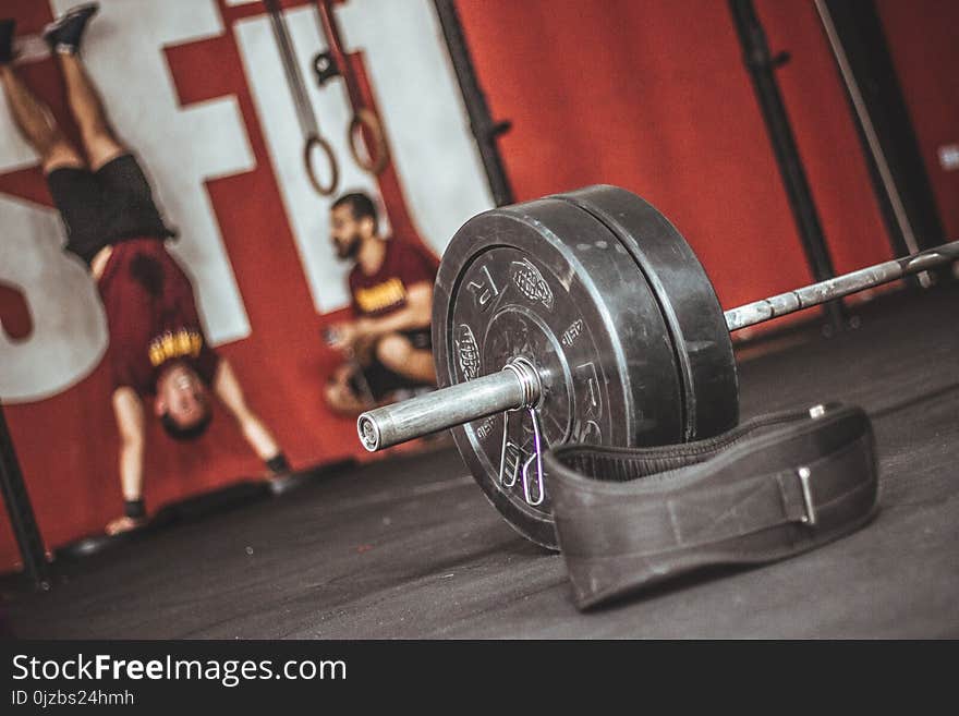 Focus Photography of Barbell