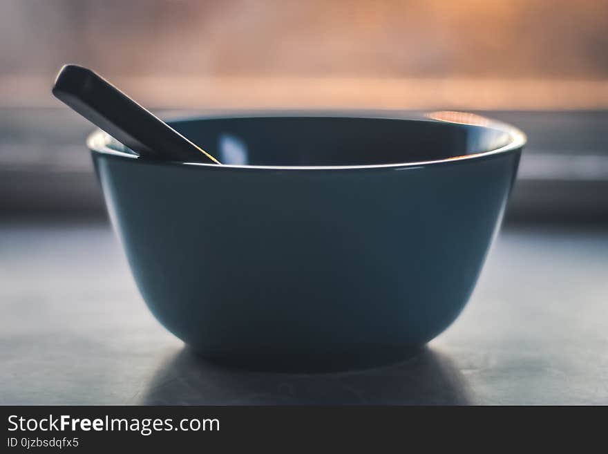 Shallow Focus Photography of Gray Bowl