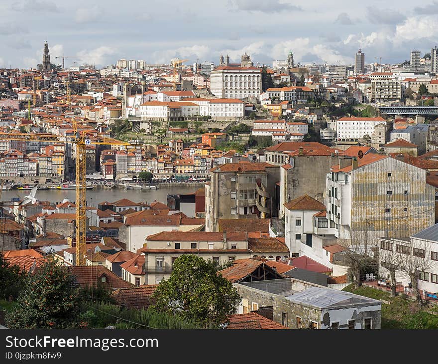 The city of Porto in Portugal