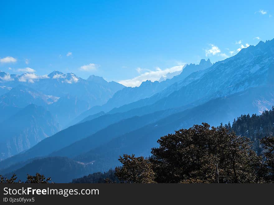 Landscape Photo of Mountains